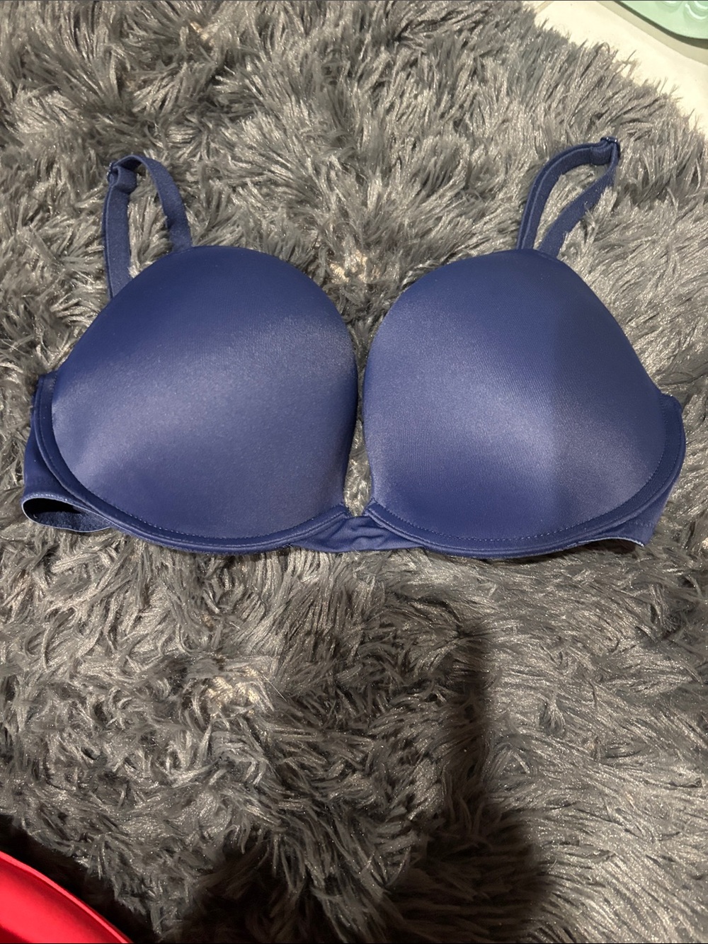 PINK Victoria's Secret Smooth Navy Blue T-Shirt Bra